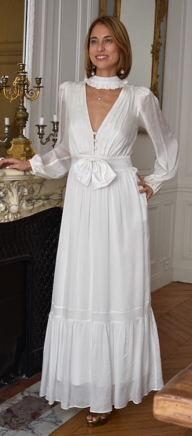 Ianthe dress clearance ivory