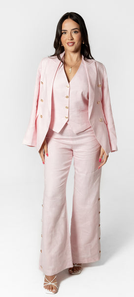 Pink Linen Pants ONLY