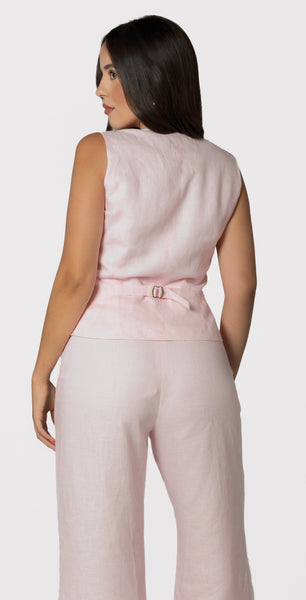 Pink Linen Pants ONLY