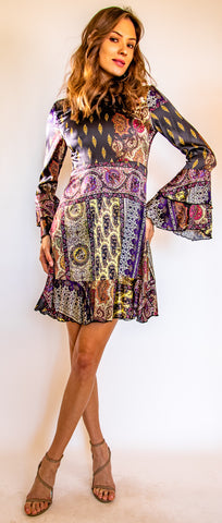 Pasha Purple Vondria Dress